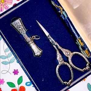 vintage first haircut set.